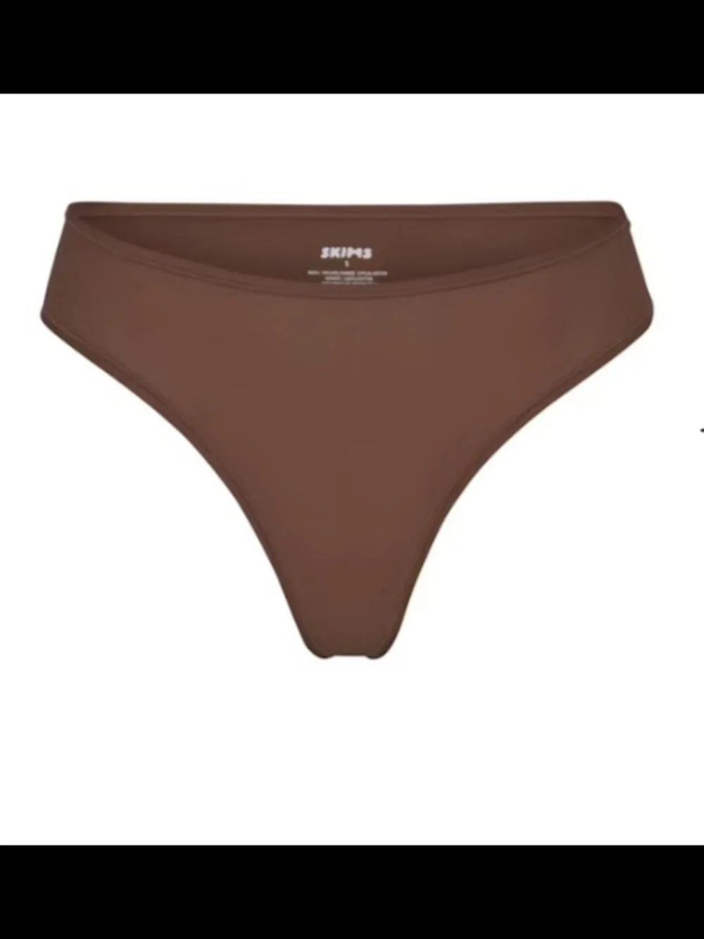 SKIMS 3-Pack thongs Size 3x umber